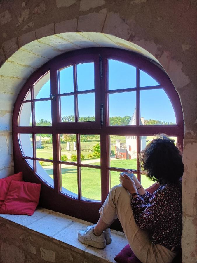 Chambres D'Hotes Au Chateau De Gizeux Eksteriør billede
