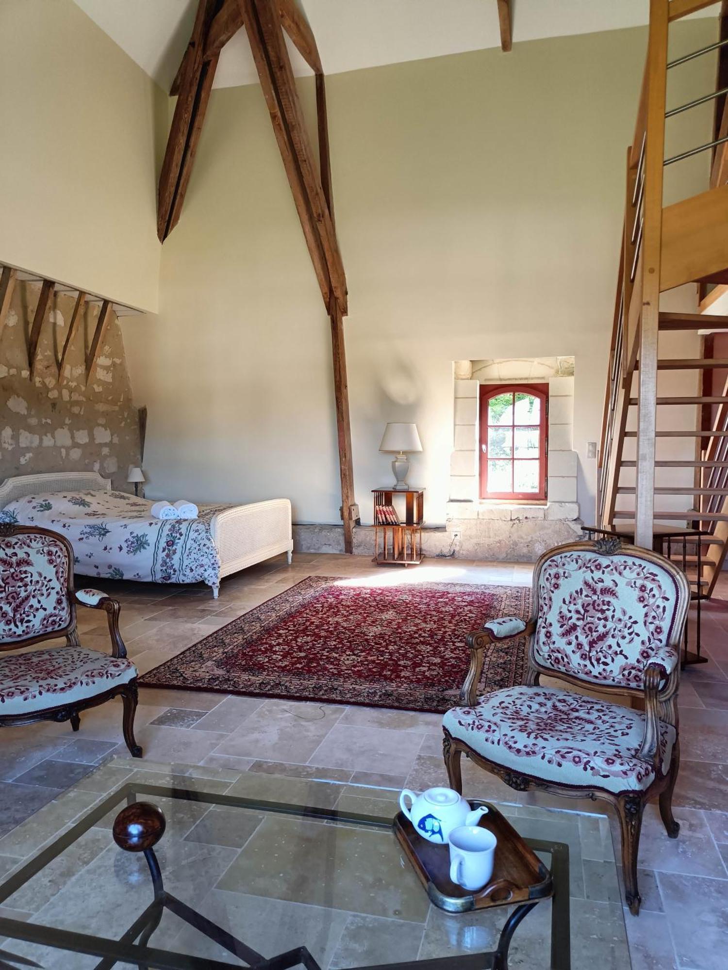 Chambres D'Hotes Au Chateau De Gizeux Eksteriør billede